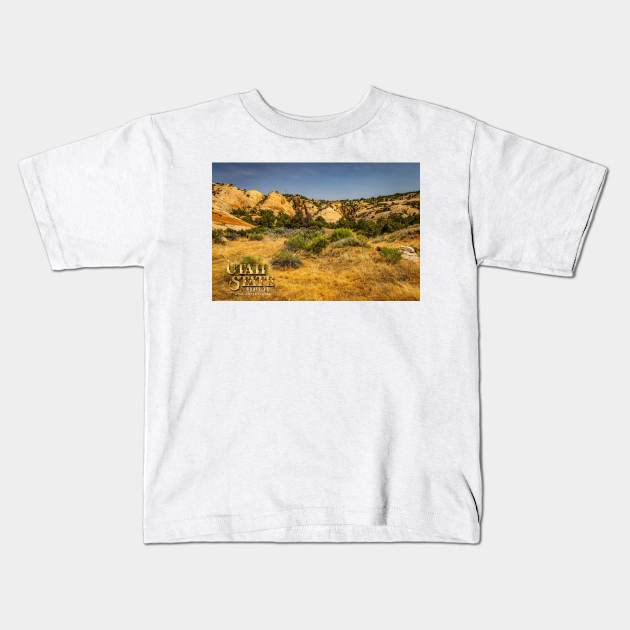 Utah State Route 12 Scenic Drive Kids T-Shirt by Gestalt Imagery